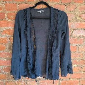 Urban Outfitters Black Textured Cardigan